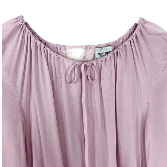 Rachel Comey silk lilac long sleeves blouse.‎ Sz 0 - Picture 6 of 11